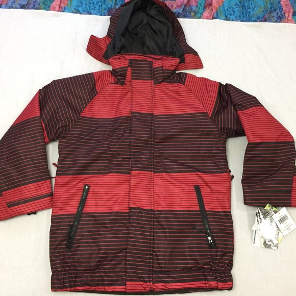 🍁. NWT PULSE BOYS SNOW SKI INSULATED JACKET COAT SIZE YOUTH L🍁
